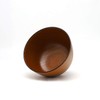 Yamanaka Lacquer T-927298 Kyoto Type Barrel Heather Soup Bowl, Brown