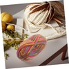 STOBOK Rainbow Yarn Crochet Accessories for Beginners Thick Chenille Yarn