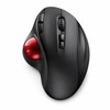 Wireless Trackball Mouse with Dual Bluetooth & 2.4GHz – Rechargeable