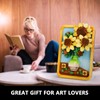 Micro Bricks Sunflower Painting Building Block for Adult, Vincent Van