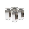 ALUSFERA Furniture Feet, Metal Table Legs, Height Adjustable, Cupboard Feet,