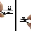 Lapel Mic Clips Sponge Cover Kit E-outstanding 6 Sets Lavalier