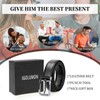 IGOLUMON Men's Leather Belt 32 mm Men's Belt Business Suit