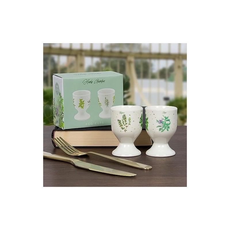 The Leonardo Collection LP95063 Herb Garden Egg Cups (Set of