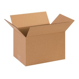 Aviditi 1397 Corrugated Cardboard Box 13" L x 9" W x 7" H, Kraft, For Shipping, Packing and Moving (Pack of 25)