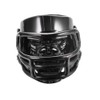 HIJONES Mens Stainless Steel Helmet Ring Personality American Football Gorilla