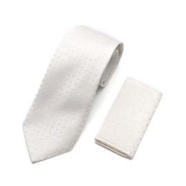 Enrico Gigli Formal Silk Necktie Pocket Square Set -