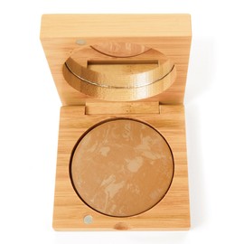 Antonym Cosmetics Ecocert Certified Organic Baked Foundation, Dark