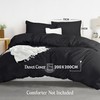 Utopia Bedding Duvet Cover Double with Pillow cases - Soft