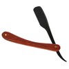Old Fashioned Folding Barber Straight Edge Razor Rosewood Men's Shaving