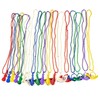 YSPPF 36Pcs Mardi Gras Bead Necklace Bulk Multi Colors Mardi