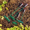 KADAX Rake, Small Rake with Handle, Leaf Rake Made of