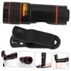 COHEALI 2pcs Phone Camera Lens Kit Clip Telephoto Macro Lens