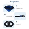 GLEXQLAO Wheel Hub Grinder Cleaning Tool, 150mm/6inch Diameter Wheel Hub
