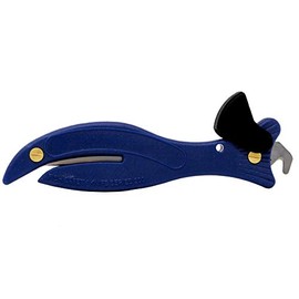 Fish 200 Original Enclosed Blade Safety Box Cutter (1, Blue)