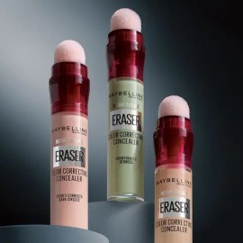 Maybelline Instant Age Rewind Corrector Facial 3 en 1, Borra Ojeras y Líneas Finas, Cubre Imperfecciones, Corrige, Contornea e Ilumina, Cobertura Medi