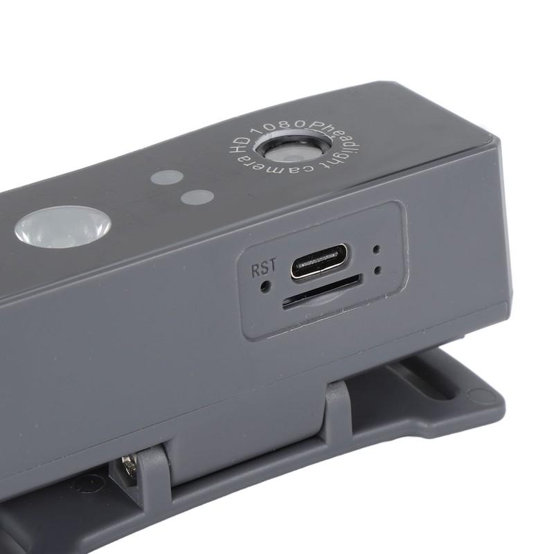 Head Mounted Camera Portable Gesture Sensor Light 1800mAh 45° Angle