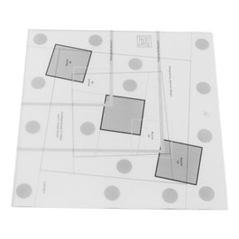 Gernie Quilt Ruler, Creative Grids Log Cabin Trim Tool, 10in