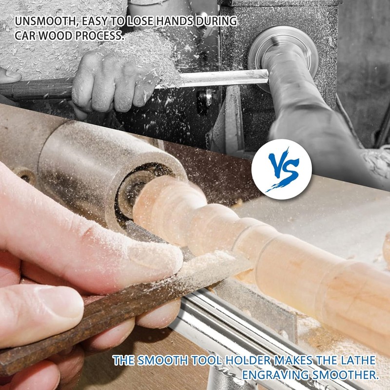 Wood Lathe Tool Rest 16mm Detachable 5/8in Diameter Column Lathe