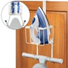 ORLESS Over The Door/Wall Mount Ironing Board Hanger, Laundry Room