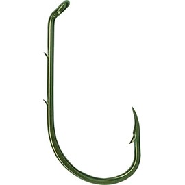 Mustad Classic Special Long Shank Beak Baitholder Hook with 2 Baitholder Barbs (Pack of 100), Gold, Size 2/0