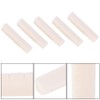 5Pcs Acoustic Wood Guitar Nut Ivory White Cow Bones Musical