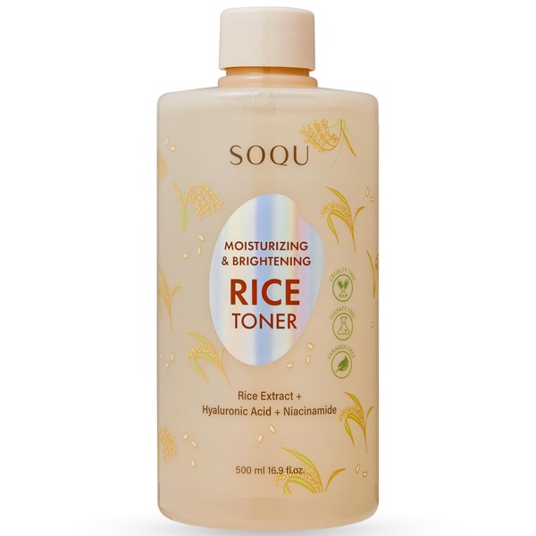 SOQU SOQU Moisturizing and Brightening Rice Toner - Enriched with