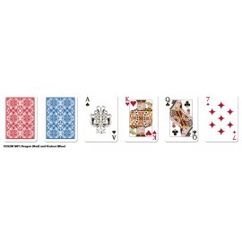 Desjgn 100% Plastic Playing Cards, Poker Size / Regular Index New 1 Set