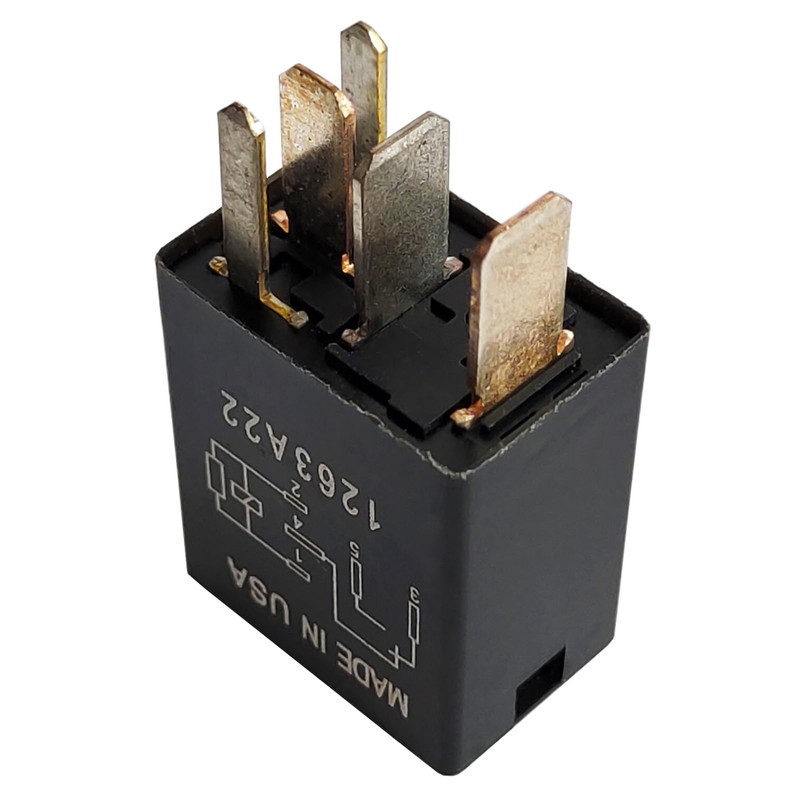 2Pcs Automotive Relay G8HE-1C7T-R1-DC12 20A 5Pins 12VDC SPDT