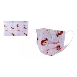 TTP Genérico Caja De 50 Cubre Bocas Tricapa Infantiles Niño Niña Diseño