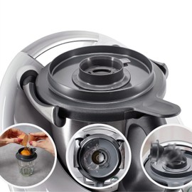 Leckerhelfer SplashPRO Splash Guard and Egg Yolk Separator Suitable for Thermomix TM6, TM5 and TM31 and Monsieur Cuisine