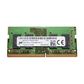 Micron MTA4ATF51264HZ-2G6E1 4 GB DDR4 Unbuffered, Non-ECC RAM Module - Multi-Colour