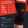 UFlex Athletics Knee Brace Support Sleeve with Side Stabilizers and