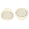 Haowecib Pool Ladder Rubber Buffer, 2 Pieces Safety Protection Replacement