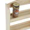 APOLLO 6328 2-Tier Spice Rack, Wood, Natural, 24.5x27x7