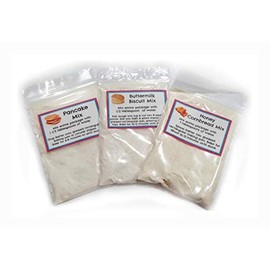 Children's Easy to Bake Oven Mixes Play Toy Real 6 Mix Super Pack Refill Kit Honey Cornbread Buttermilk Biscuits Pancakes Flapjacks Ultimate Set Cooking Baking Supplies Net Wt 4.8 oz