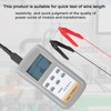 YAOREA YR2050 Handheld Portable High Accuracy 4-Wires Milliohm Meter Wireline