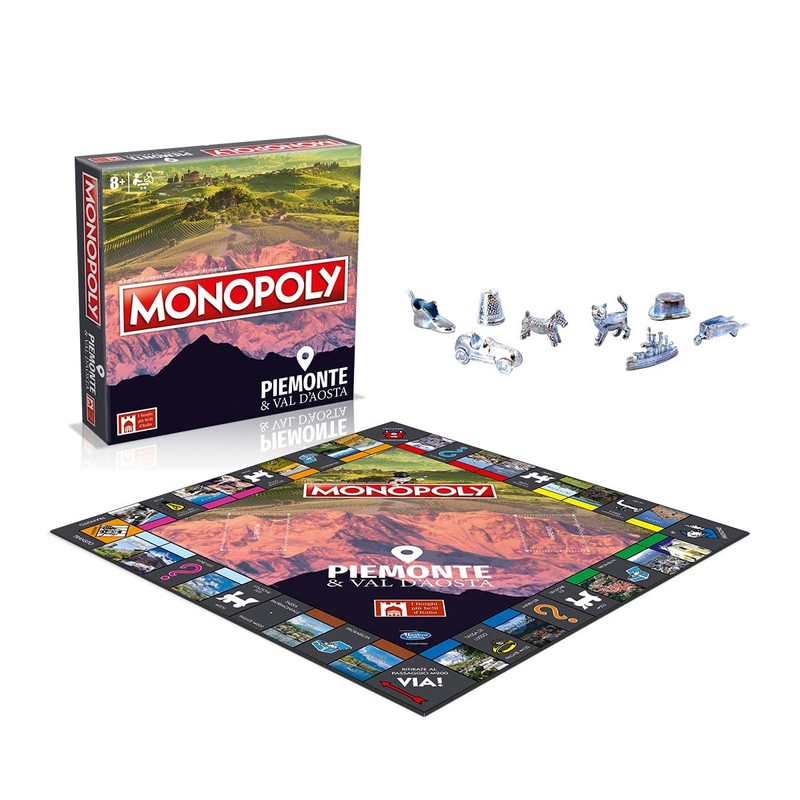 Hasbro, Monopoly, The Villages of Italy Piedmont and Val d'aosta