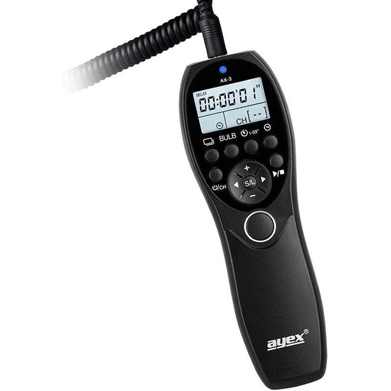 ayex Timer Remote Shutter Release AX-3 Compatible with Nikon DC2