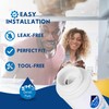 6-Pack Replacement for Viking VCBF Refrigerator Water Filter - Compatible