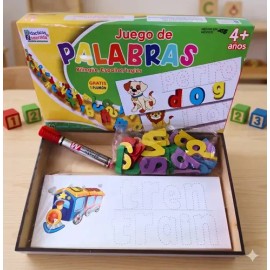 Juego Didacticos De Palabras Montessori Juego De Ortografía                                                                                           