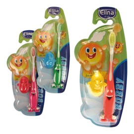 Toothbrushes Children's Foot Suction Cup - 2 Units