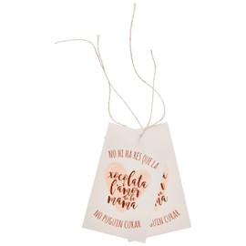 Mopec Breast Love Jar with Cord 6x10cm.Pack of 25, Pink, One Size