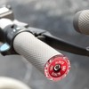 sourcing map Bike Handlebar End Plugs Aluminum Bar End Caps