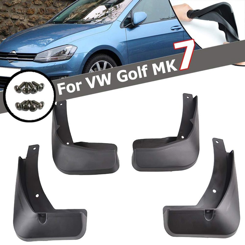 XUKEY 4x Mudflaps For Volkswagen Golf Mk7 VW Splash Mud
