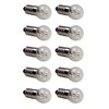 Mini Lamps 3.8v, 0.2A - Pack of 10 Miniature Bulbs