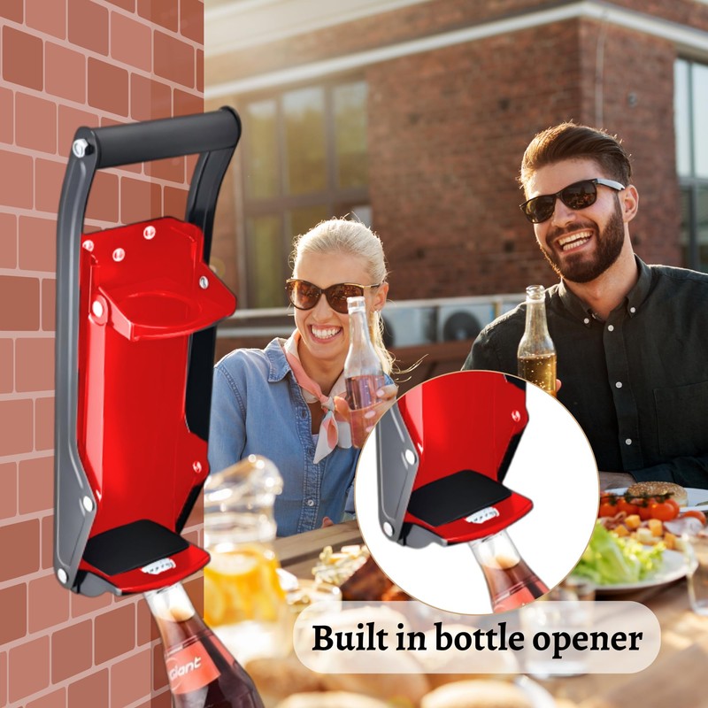 Environet Can Crusher - Wall-Mounted Aluminum Can Crusher, Crushes 8-16oz