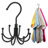 ZEDODIER Space Saving Hangers for Clothes,Rotatable Sturdy Shirt Hangers with