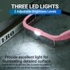 YOCTOSUN Magnifying Glasses with Light, Rechargeable Magnifying Headset with 5