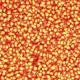 6MM/10MM Flame Fire Polymer Clay Sprinkles (NOT Edible) (6mm Flame Material)